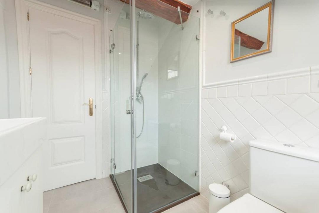 Cozy One-Bedroom Penthhouse La Latina Madrid Eksteriør billede